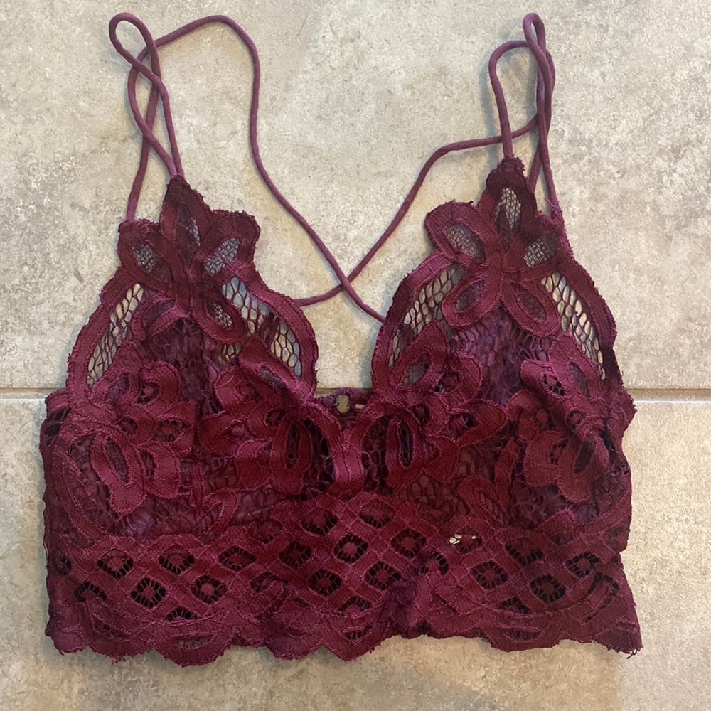 Free people lace bralette
